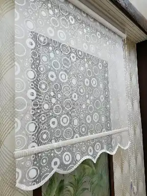 Çifli Sistem Tül Ve Stor Perde Bdz ( 812 )- Beyaz