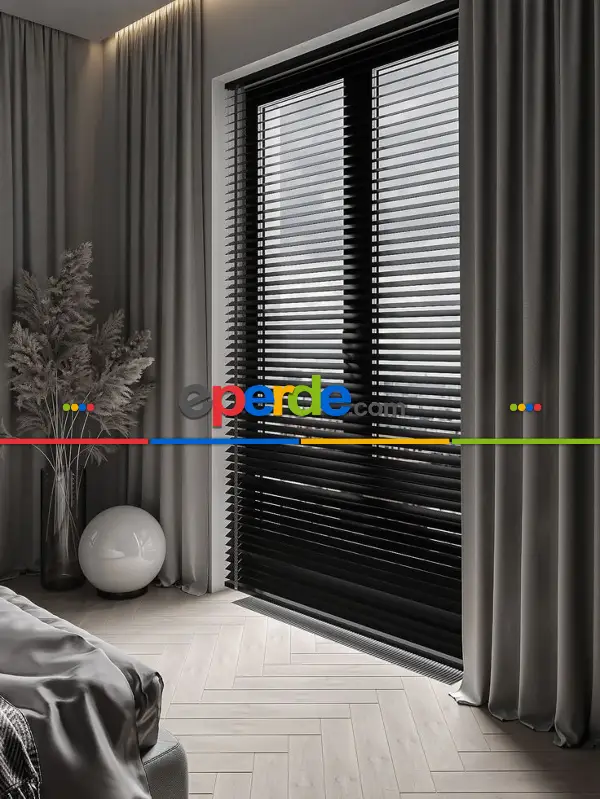 Mutfak 2025 Sezonu - 50 Mm Gerçek Ahşap Jaluzi Perde