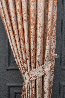 Jakar Dokuma Fon Perde Kiremit