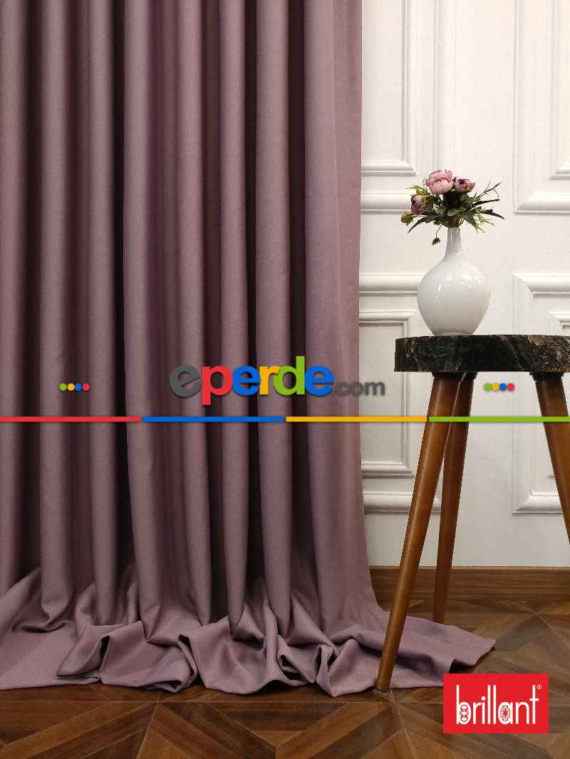 Brillant Blackout%90 Karatmadır Mürdüm Açık-gül Kurusu