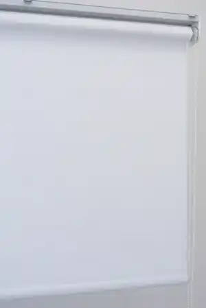 Stor Perde Pvc Yıkanabilir Seri Beyaz- Beyaz