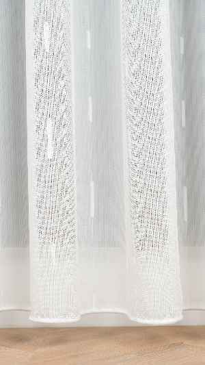 Düz Sade Tül, Sade Hafif Çizgili Tül Perde, Modern Ütü İstemez Kırışmaz Tül Perde, Havana