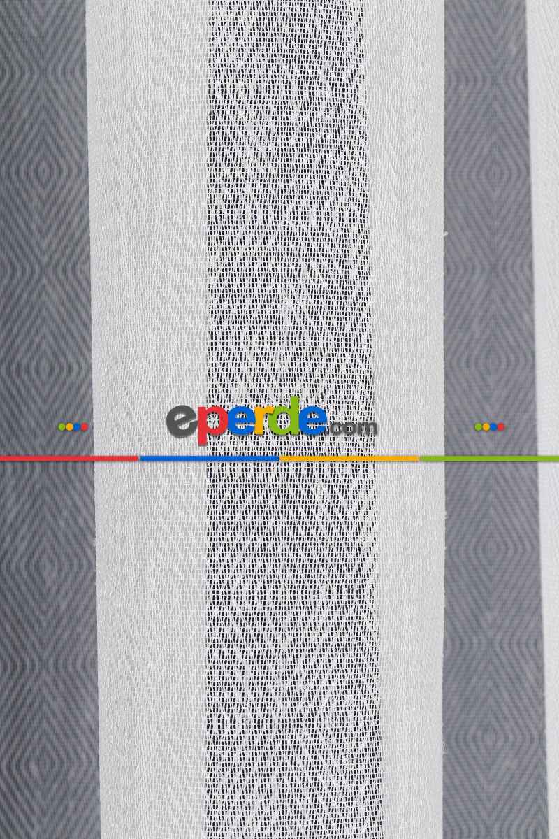 Salon Tül Perde - Balık Sırt Düz Tül Perde Ütü İstemez