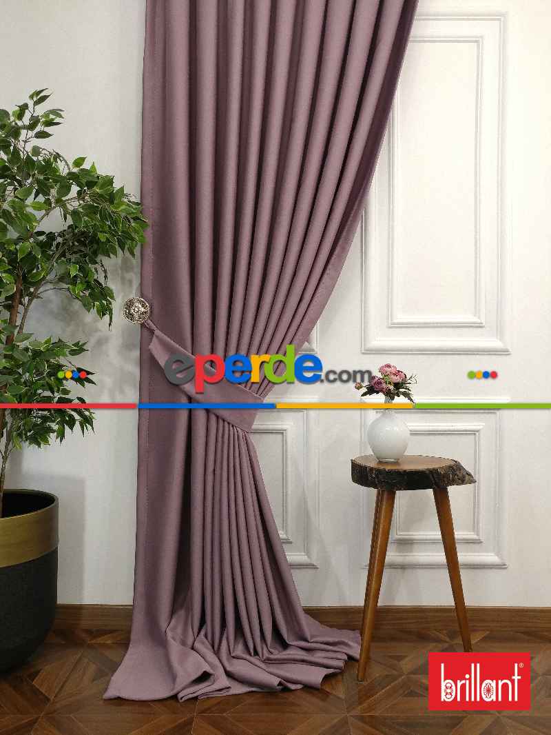 Brillant Blackout%90 Karatmadır Mürdüm Açık-gül Kurusu