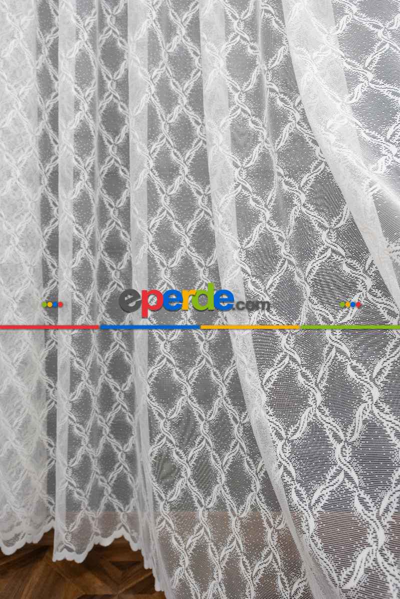 Taç Seher Tasarım Ütü İstemez Kırışmaz A+ Tül Perde