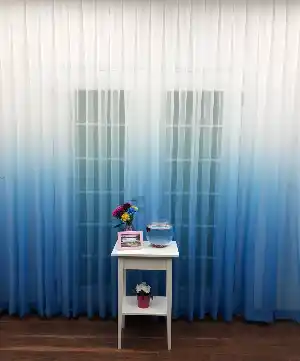 Erkek Çocuk Odası Tül Perde- Mavi