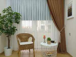 Soft Kakao Rengi Fon Perde Geniş En (285)- Kakao