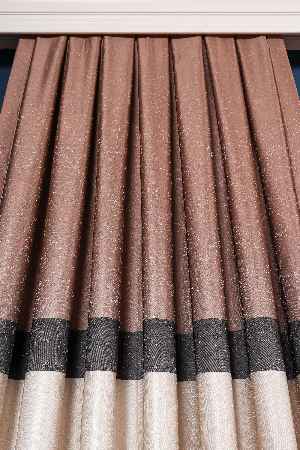 Yeni Sezon Pano Fon Perde - Vizyon - Krem - Siyah