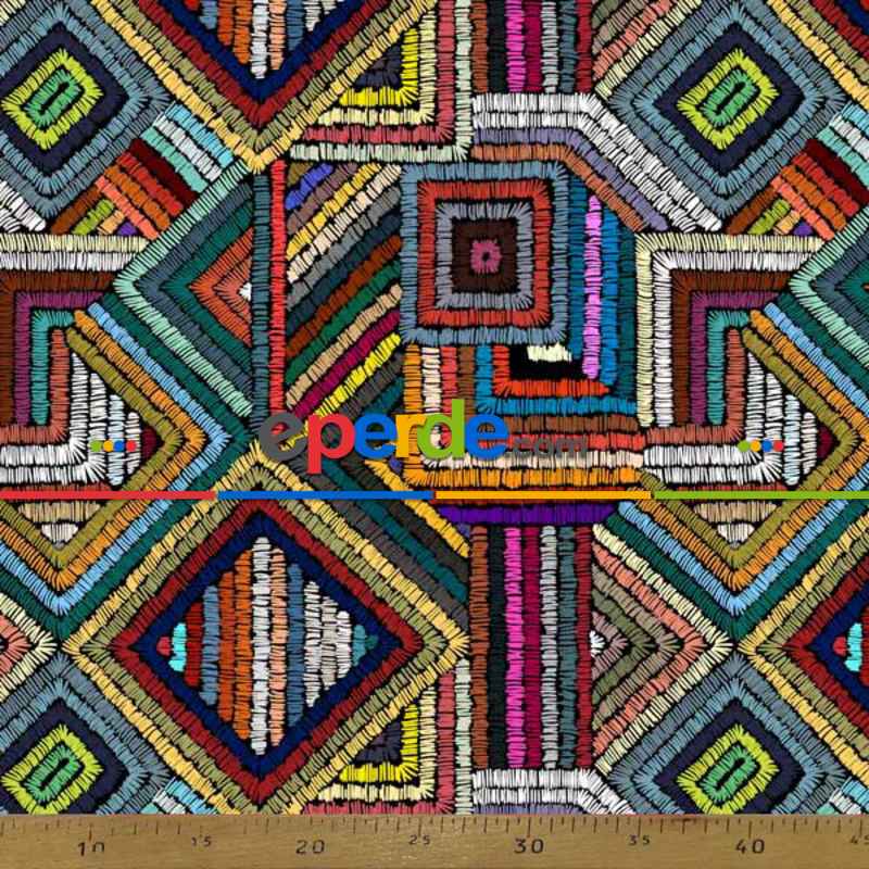 Mutfak Fon Perde- Siyah