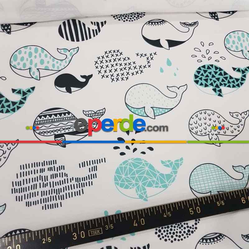 Çocuk Odası Fon Perde Evm430 _c - Kumaşı Kalındır Duck Bezi Değildir.- Siyah-Mavi-Beyaz-Çok Renkli