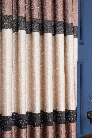 Yeni Sezon Pano Fon Perde - Vizyon - Krem - Siyah