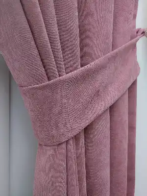 Pembe - Düz Fon Perde- Pembe