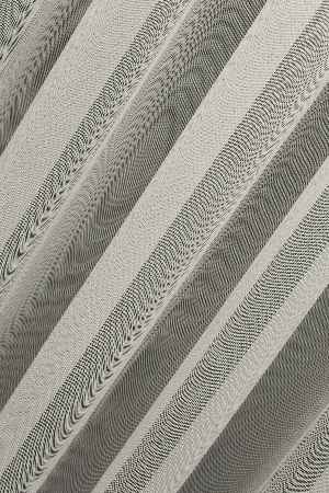 Arzenen Marka Doğal Yansımalarıyla Şık Görünümlü Kendinden Parlak Tül Perde- Krem - Kurşunlu Tül