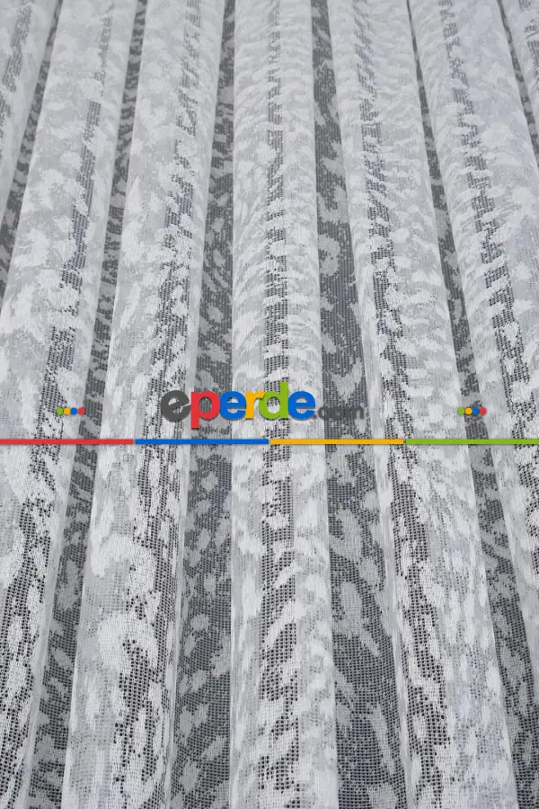 Salon - Kardelen Desen Tasarım Model Tül Perde