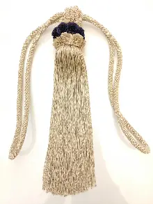 Bej Braçol Perde Bağı- Bej