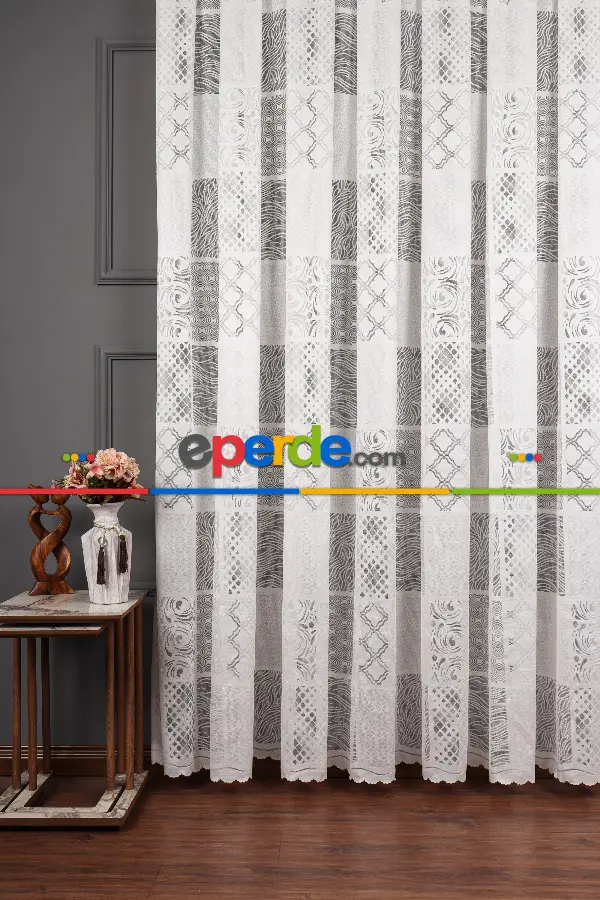 Yatak Odası - Doksanlar Örme Tül Perde