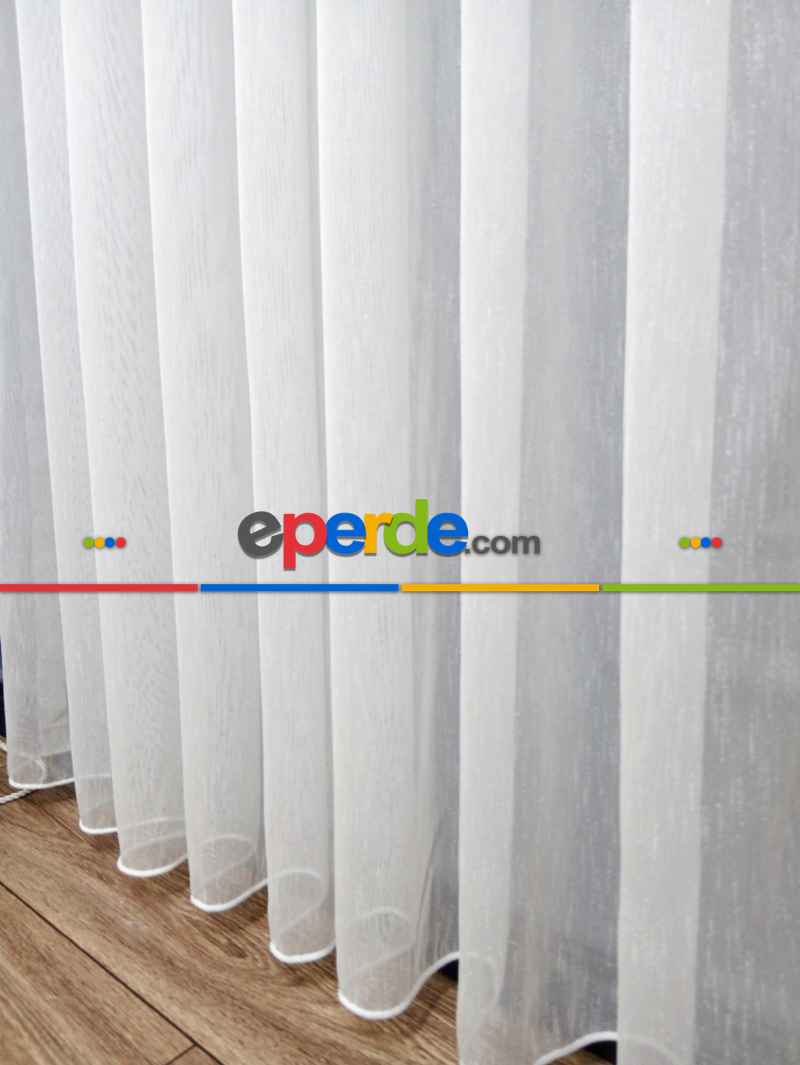 Oturma Odası - Exculusive Mimoza Ütü İstemez Kırışmaz Sade Tül Perde