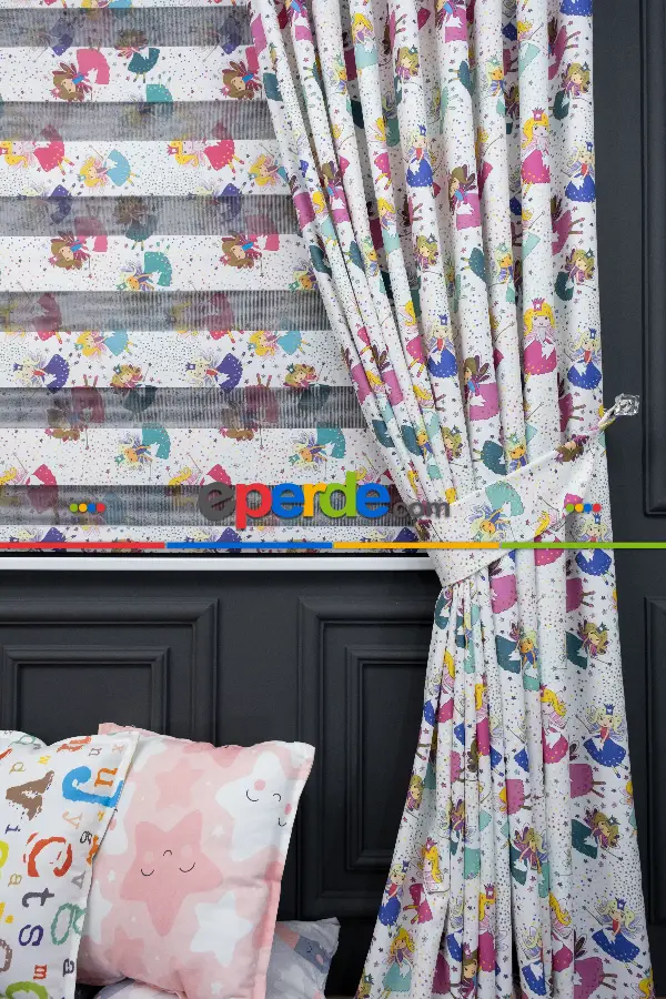 Trend Bebek - Çocuk - Genç Odası Fon Perde Modelleri 2025 (sınırsız En Ölçüsü )- Turkuaz-haki-mürdüm-fuşya-kahve-hardal