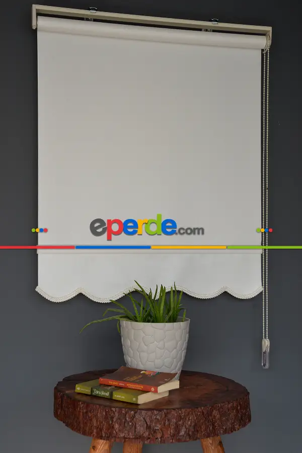 Halim Perdesan Sr-200 Ekru Renk Panama Serisi Mat Stor Perde