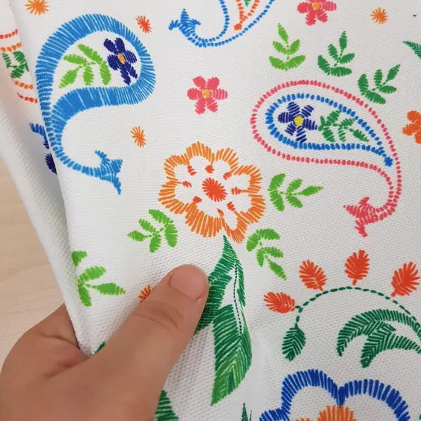 Mutfak Fon Perde- Beyaz