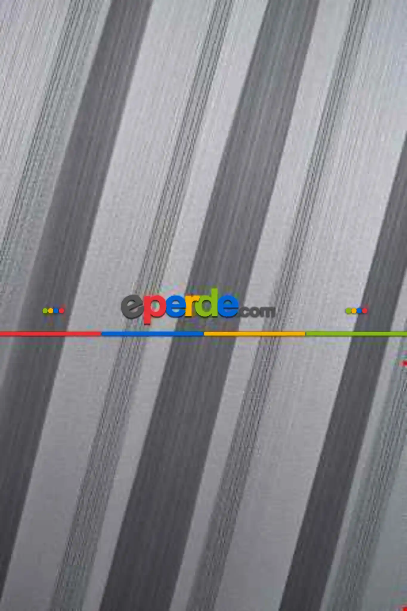 Çizgili Düz Modern Tül Perde Kurşunlu - Ütü İstemez 1.sınıf Kalite (dikim Ücreti Fiyata Dahildir)