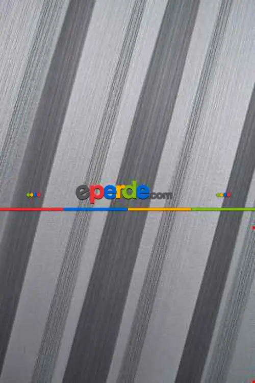 Çizgili Düz Modern Tül Perde Kurşunlu - Ütü İstemez 1.sınıf Kalite (dikim Ücreti Fiyata Dahildir)