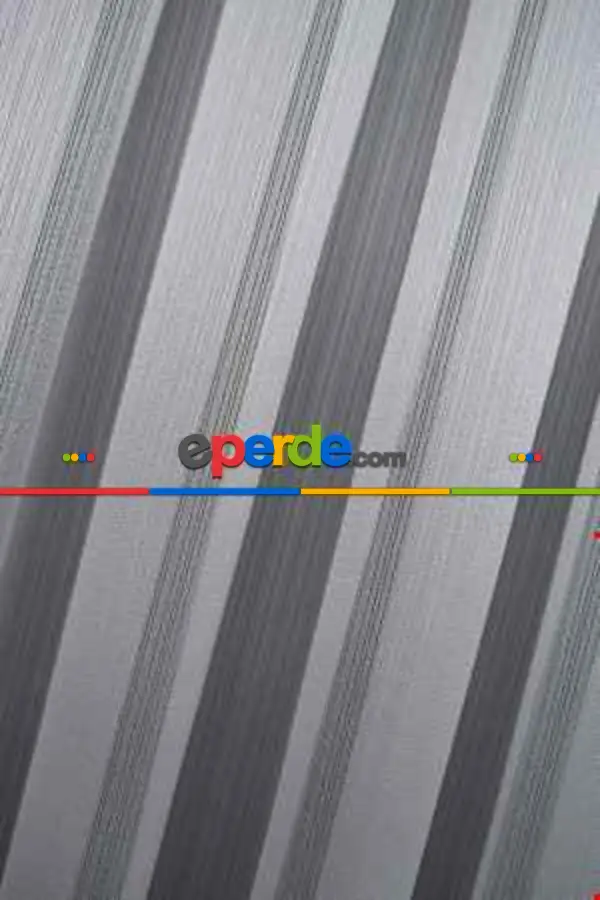 Çizgili Düz Modern Tül Perde Kurşunlu - Ütü İstemez 1.sınıf Kalite (dikim Ücreti Fiyata Dahildir)