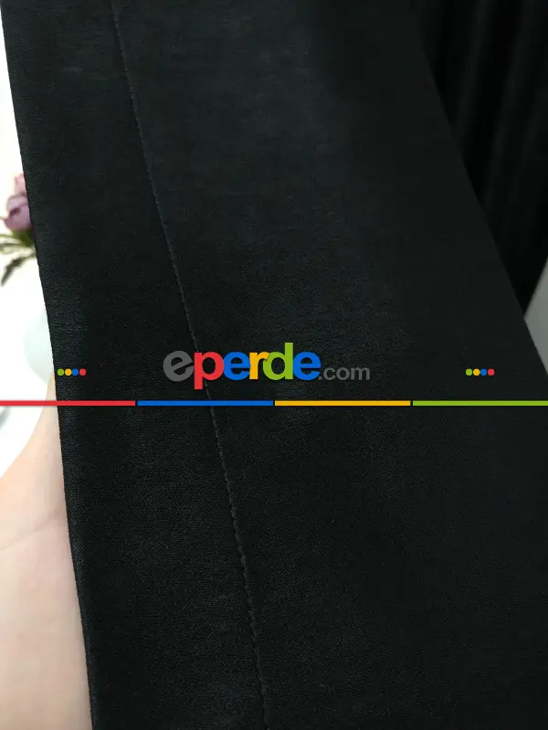 Yatak Odası - Soft Fon Perde- Siyah