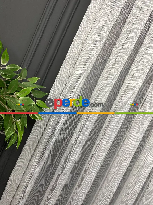 Mutfak - Monalisa Zırh 2021 Dökümlü Tül- Ekru