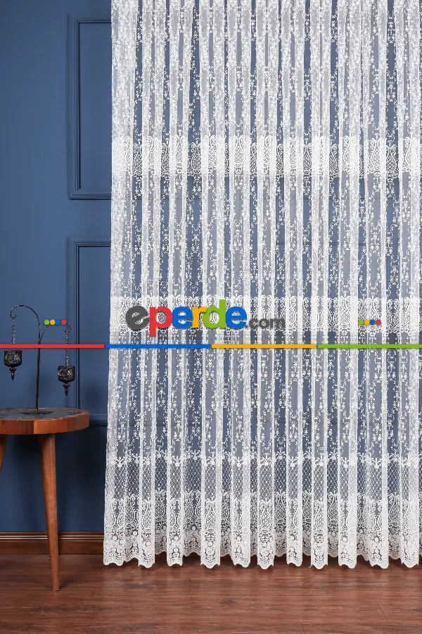 Yatak Odası - Brode Işlemeli Tül Perde Özel Seri 901