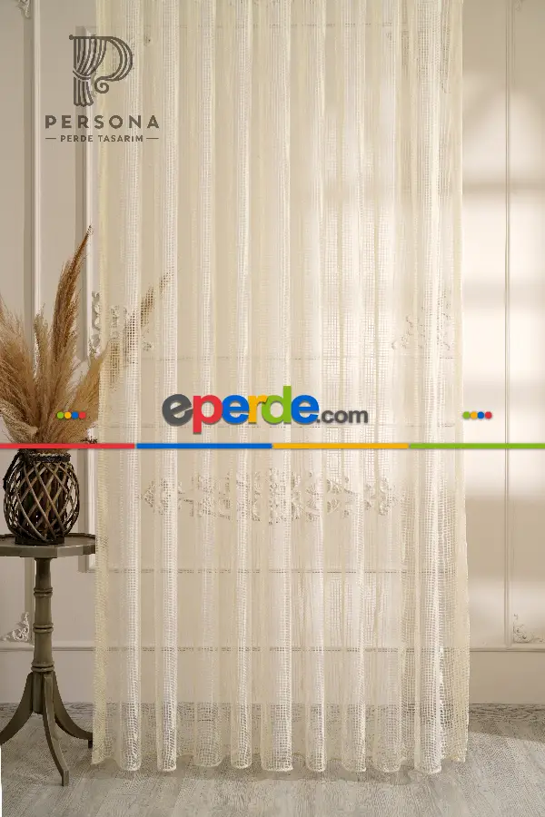 Oturma Odası - İxora File Tül Yüksek Gramaj Kaliteye Önem Verenler İçin