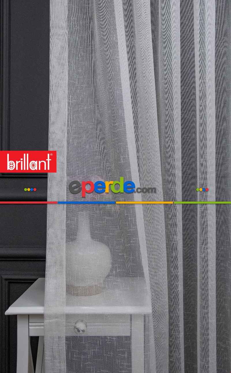 Brillant Keten Tül Perde Yeni Sezon Tül