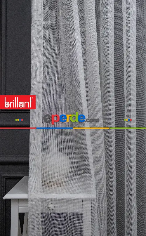 Brillant Keten Tül Perde Yeni Sezon Tül