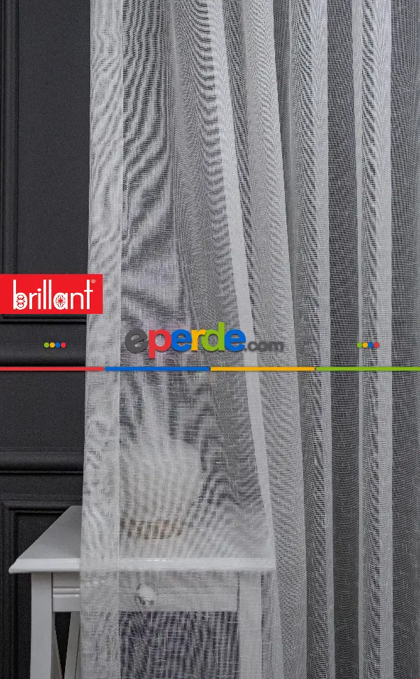 Brillant Keten Tül Perde Yeni Sezon Tül