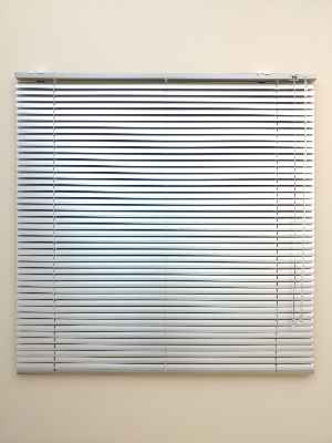 Metalik Gri Renk - Alüminyum Jaluzi Perde - 25mm Kalınlığında- Gri-füme-antrasit