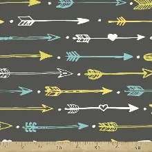 Popart Desenli Fon Perde Evm353-1 Kumaşı Kalındır Duck Bezi Değildir- Siyah-Mavi-Sarı-Beyaz