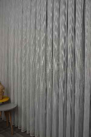 Tai Bambu Armür Tül Perde - Kurşunlu Tül