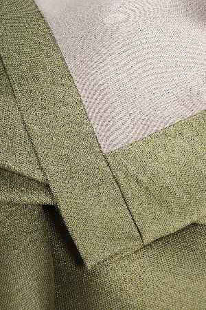 Fıstık Yeşili Hasır Blackout Karartma Güneşlik Perde