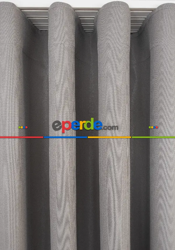 Salon - 2023 Trend Sade Ve Işıltılı Fon Perde