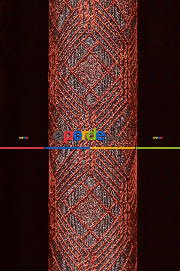 Yatak Odası Fon Perde - S Pile Dökümlü Jakar Dokuma Fon Perde