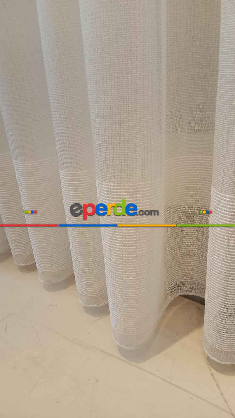 Bantlı Tül, Etek Çizgili