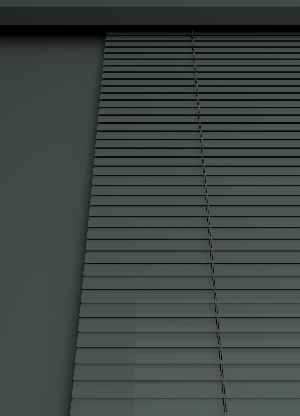 Koyu Gri - Alüminyum Jaluzi Perde - 25mm Kalınlığında