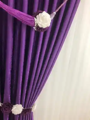 Ultra Kaliteli Ağır Kumas- Mor