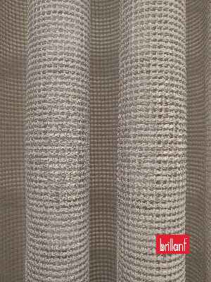 Brillant Örme Dantel Gri Renk Yüksek Gramajlı Dökümlü Tül Perde- Gri Açık - Kurşunlu Tül