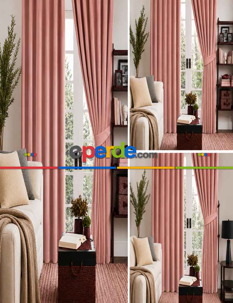 Salon - Pudra Blackout Karartma Perde