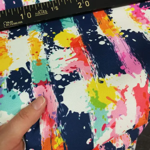 Suluboya Desenli Fon Perde Evm613 Kumaşı Kalındır Duck Bezi Değildir- Lacivert-Mavi-Kırmızı-Sarı-Beyaz-Pembe-Turuncu