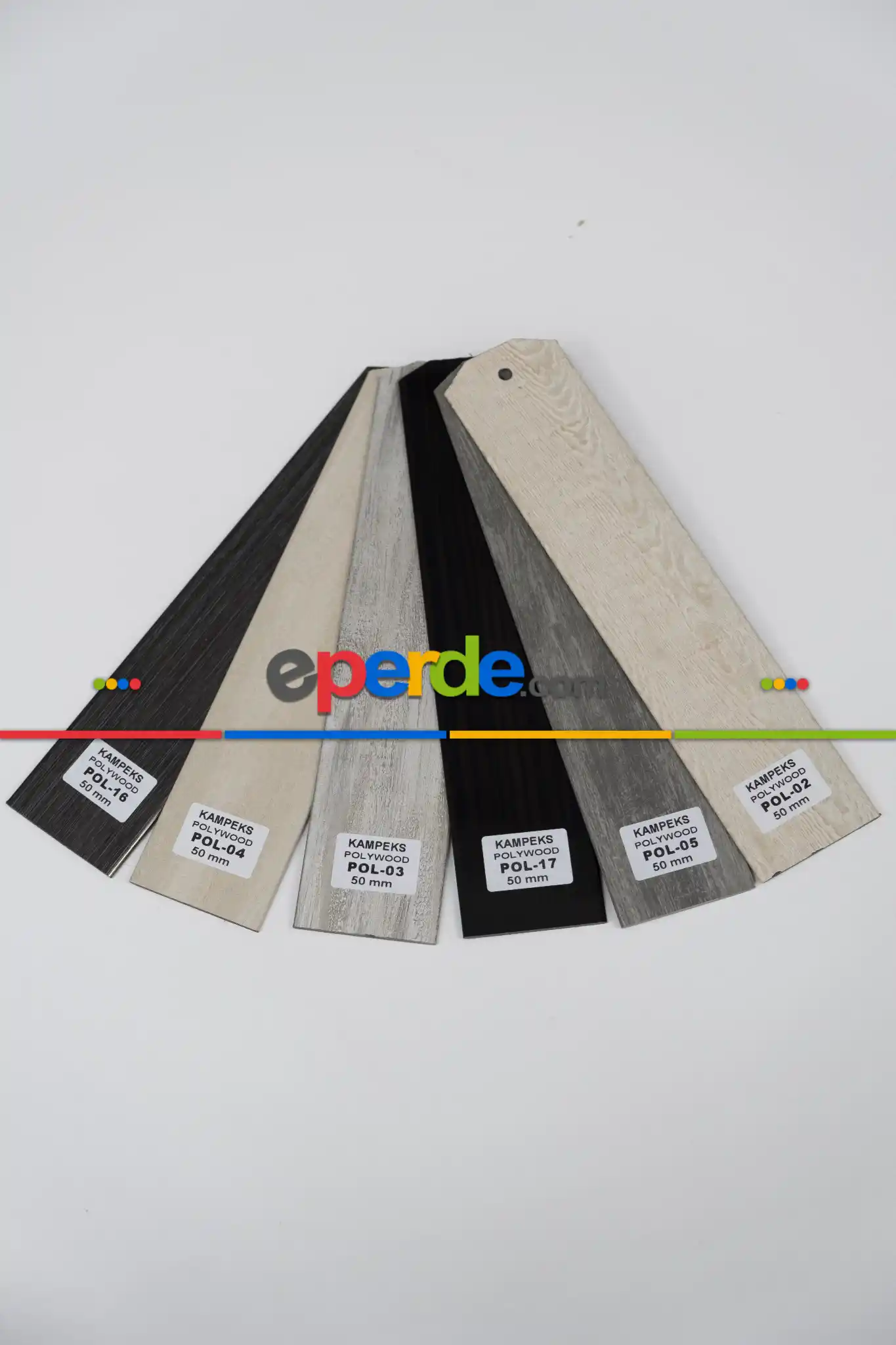 Oda Perde - 50 Mm Ahşap Görünümlü Jaluzi Perde, Polywood ,su İle Temastan Etkilenmez , Alev Almaz, Antrasit, Siyah Ve Ahşap Tonlarında