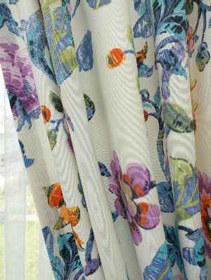 Mutfak Fon Perde-  Çok Renkli 3