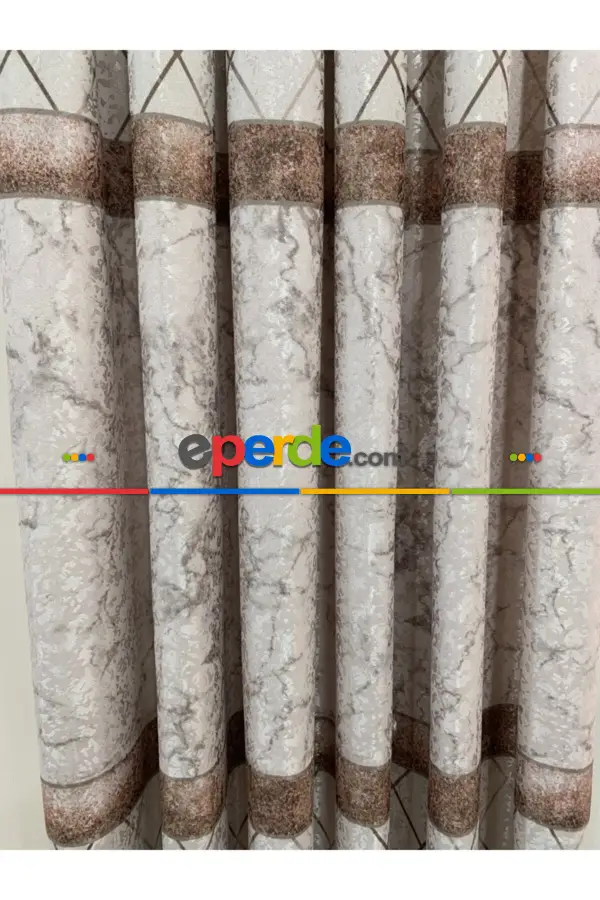 Yatak Odası - Brillant Fon Perde Yeni Moda Tasarım Renk Kanat Yan Perdeler Salon Misafir Odası Perde