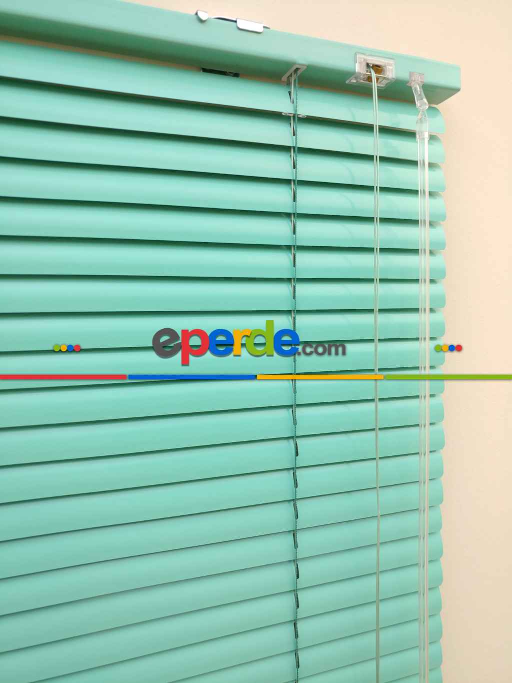 Turkuaz - Alüminyum Jaluzi Perde - 25mm Kalınlığında- Turkuaz
